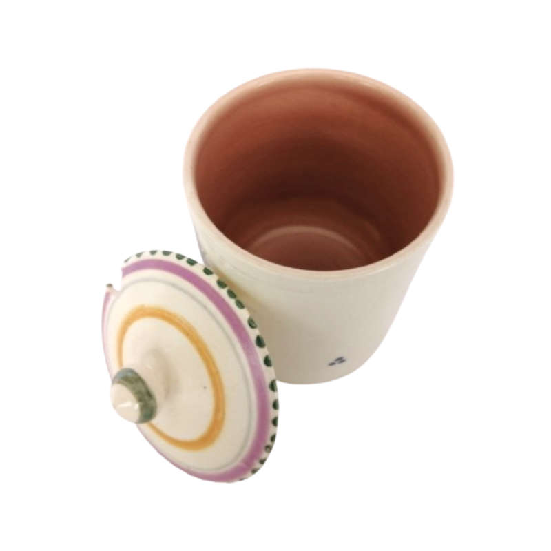 Poole Pottery Hand Painted Lidded Jam Pot 1920