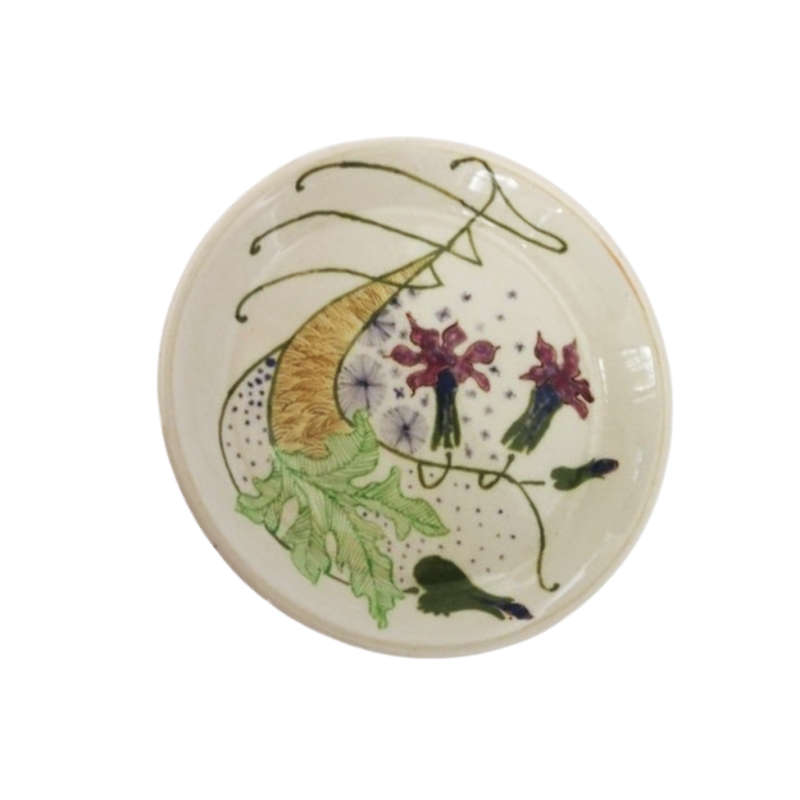 Gouda Zuid-Holland Hand Painted Tray Dish c.1910