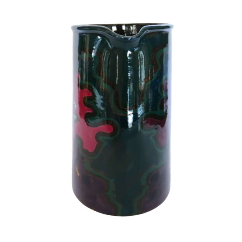 Antique England Decoro Art Pottery Floral Decoration Vase c.1920