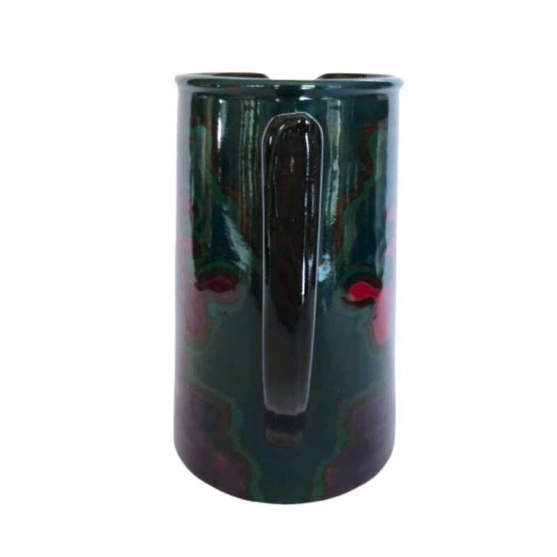 Antique England Decoro Art Pottery Floral Decoration Vase c.1920