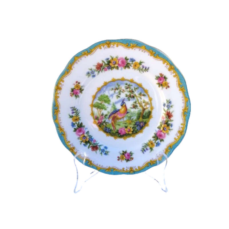 Royal Albert Chelsea Bird Peacock Reg No 839184 Trio