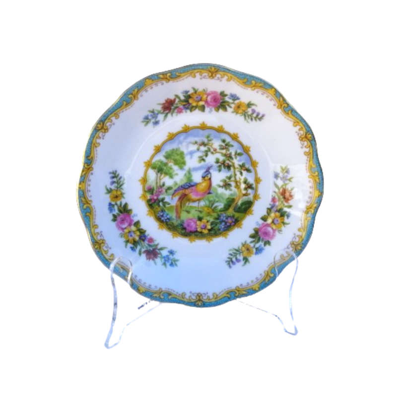 Royal Albert Chelsea Bird Peacock Reg No 839184 Trio