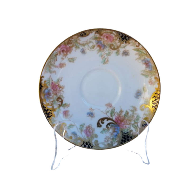 Crown Staffordshire No 41865 Cup Saucer and Plate Trio