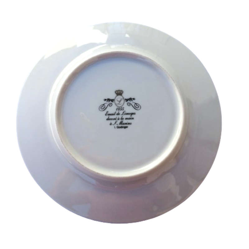 Limoges Wild Life Lion by Email de Limoges Wall Plate