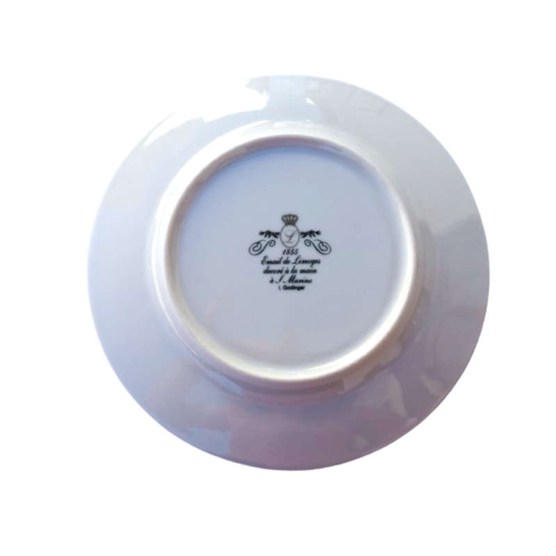 Limoges Wild Life Zebra by Email de Limoges Wall Plate