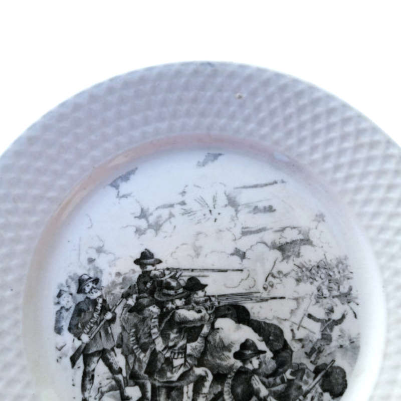 Antique Boeren by Petrus Regout & Co Maastricht Plate