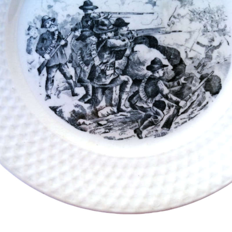 Antique Boeren by Petrus Regout & Co Maastricht Plate