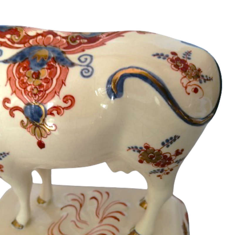 Delft Large Porceleyne Fles Pynacker cow 1960