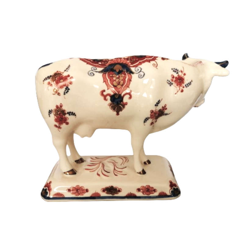 Delft Large Porceleyne Fles Pynacker cow 1960