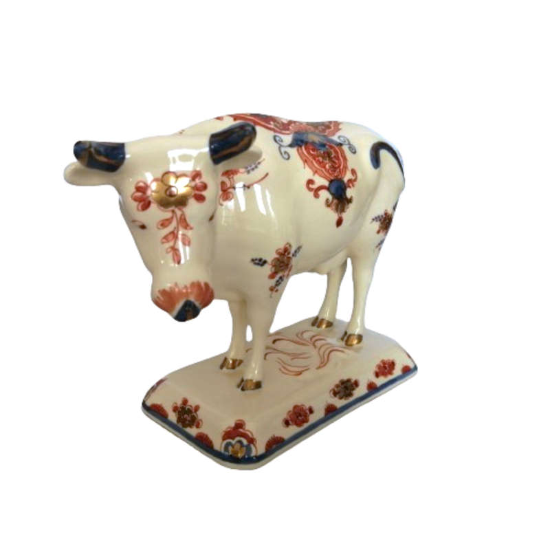 Delft Large Porceleyne Fles Pynacker cow 1960