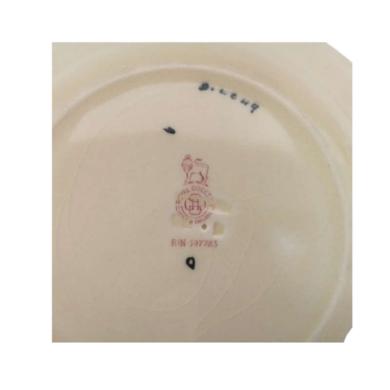 Royal Doulton Art Deco Pansy Side Plate D4049
