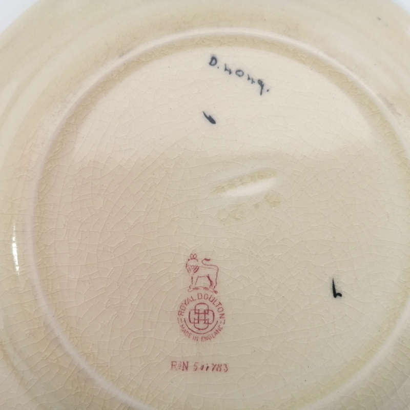 Royal Doulton Art Deco Pansy Side Plate D4049