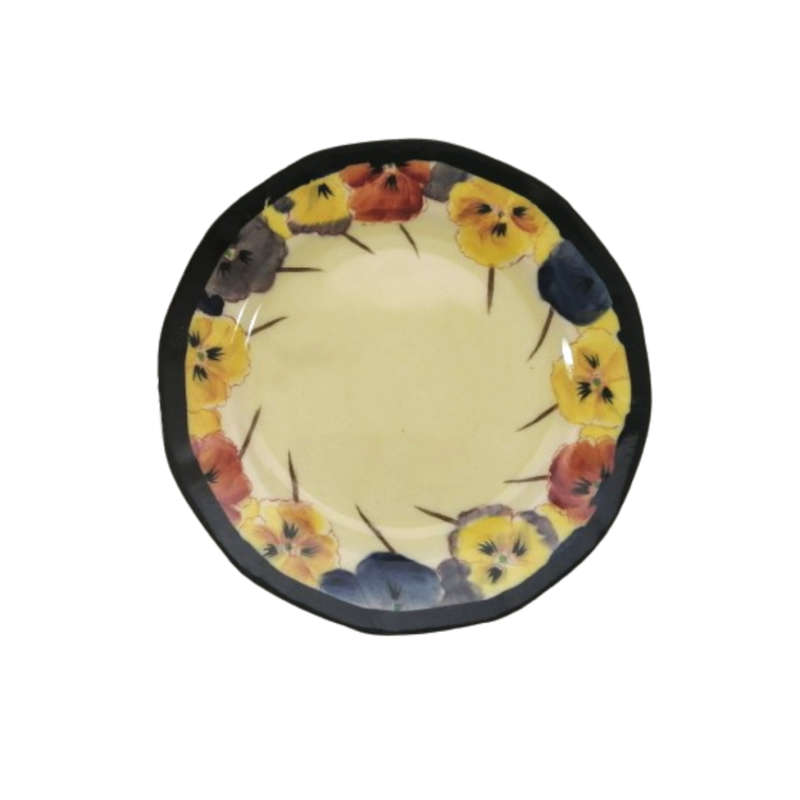 Royal Doulton Art Deco Pansy Side Plate D4049