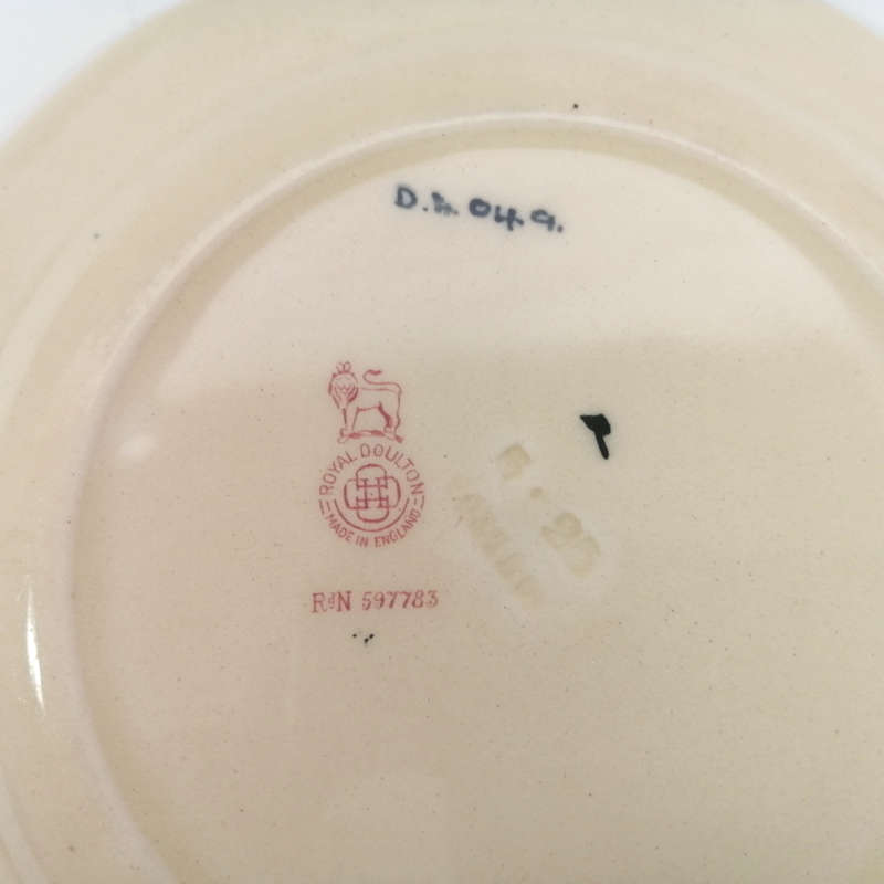 Royal Doulton Art Deco Pansy Side Plate D4049