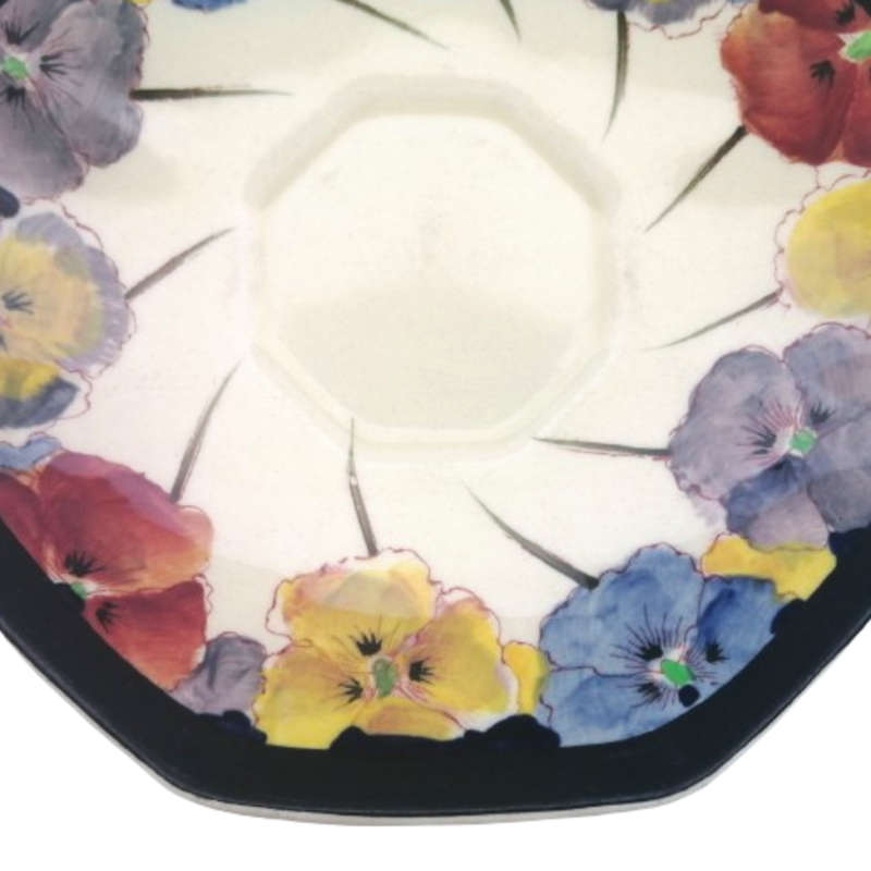 Royal Doulton Art Deco Pansy Saucer D4049