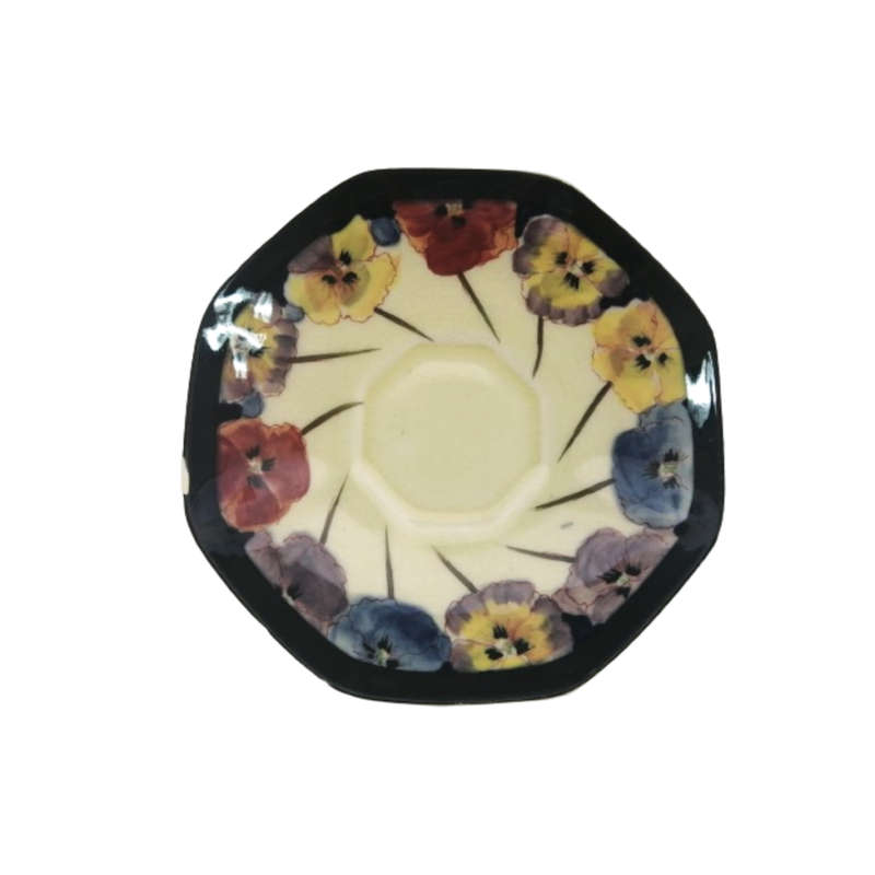 Royal Doulton Art Deco Pansy Saucer D4049