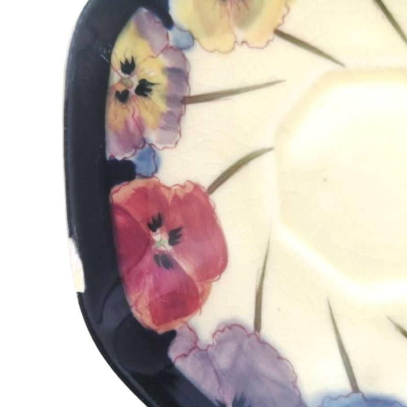 Royal Doulton Art Deco Pansy Saucer D4049