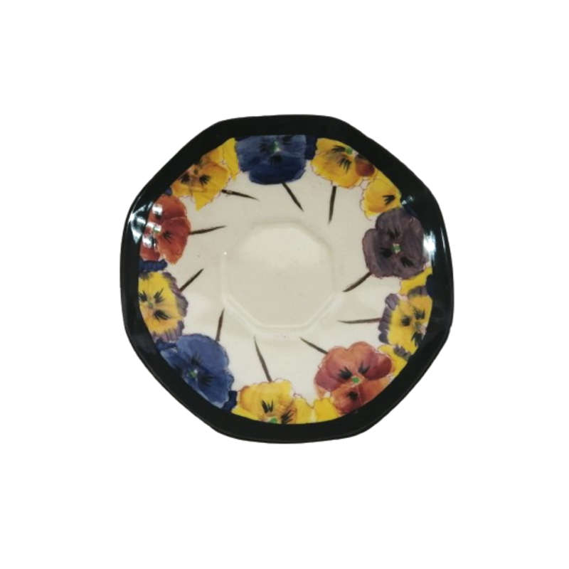 Royal Doulton Art Deco Pansy Saucer D4049