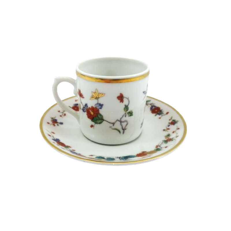 Vista Alegre Demitasse Cup and saucer Rock Garden
