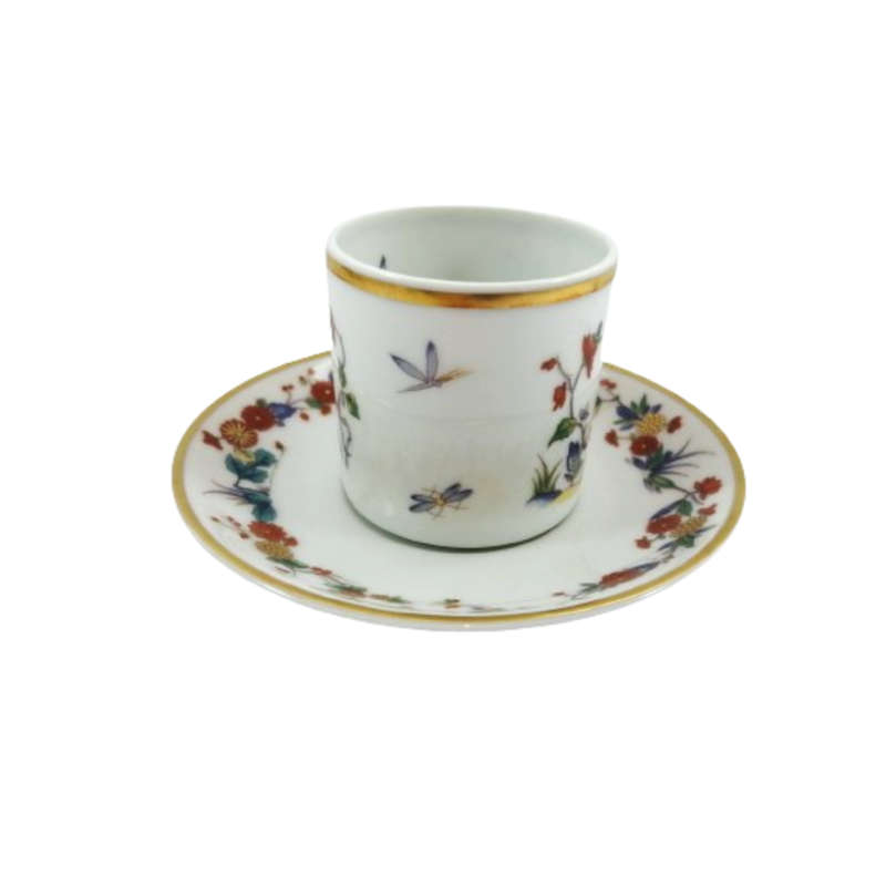 Vista Alegre Demitasse Cup and saucer Rock Garden