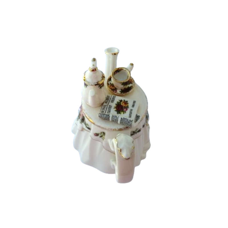 Royal Albert Old Country Roses Morning Tea mini novelty Morning pot