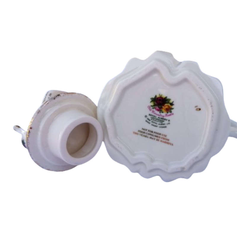 Royal Albert Old Country Roses Morning Tea mini novelty Morning pot