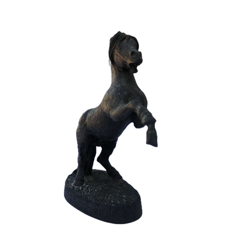 Heredites Shetland Stallion Rearing Horse figurine