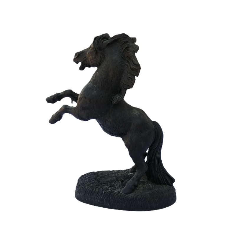 Heredites Shetland Stallion Rearing Horse figurine