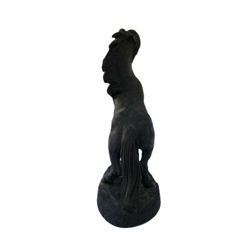 Heredites Shetland Stallion Rearing Horse figurine