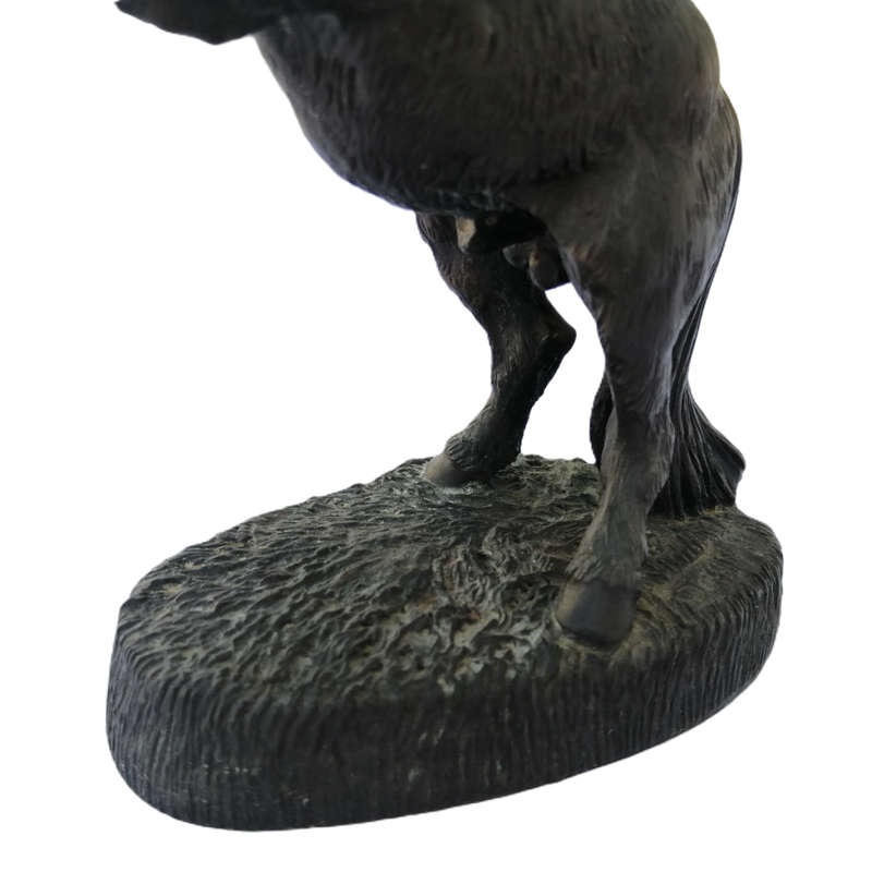 Heredites Shetland Stallion Rearing Horse figurine