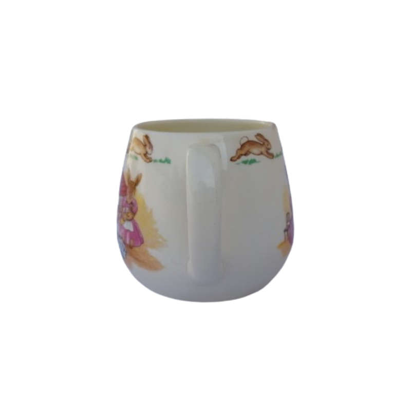 Royal Doulton Bunnykins  Bunnies on Swing  Don Mug