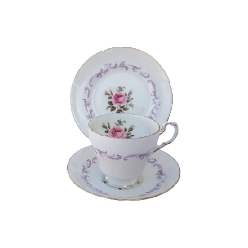 Paragon Fine Bone China Century Rose 1967 Trio