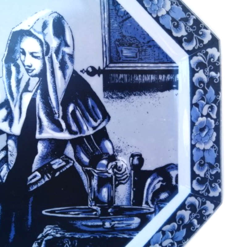 Oude Molen Fabriek Delft The Old masters series.` Morning Abutions ` large plate