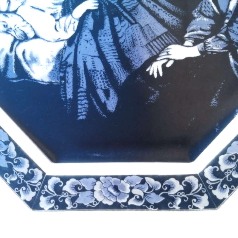 Oude Molen Fabriek Delft The Old masters series.` Mothers Love ` large plate