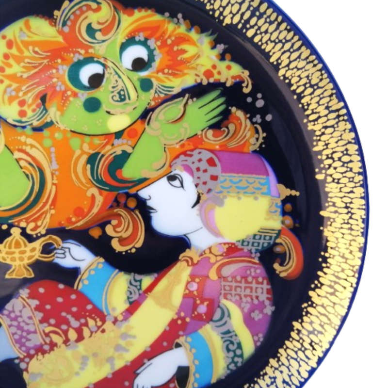 Rosenthal Studio Aladdin and the Wonder Lamp Plate Das Kind Bjorn Wiinblad