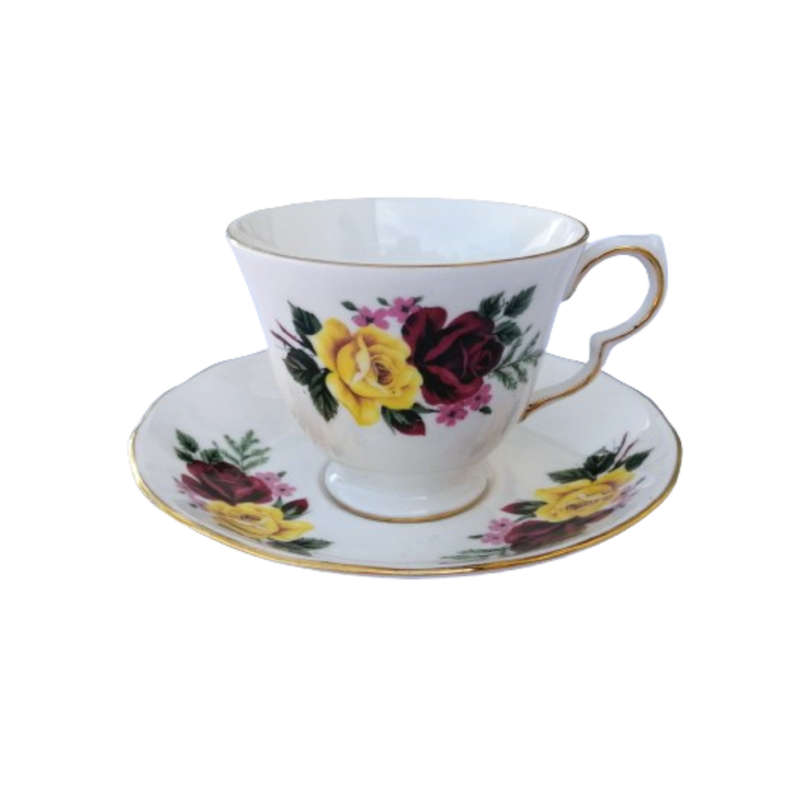 Queen Anne Fine Bone China Cup and saucer Duo