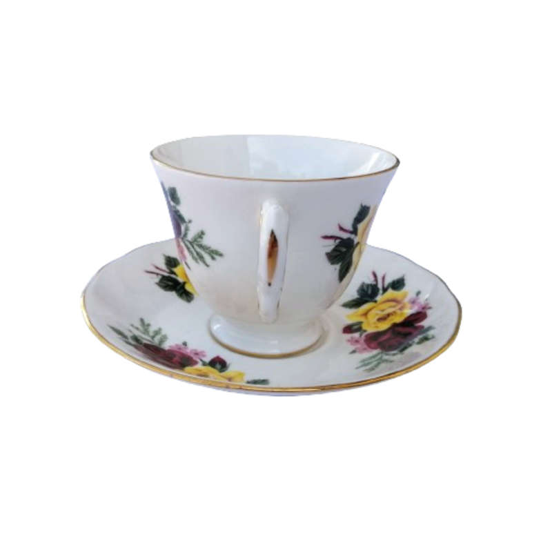 Queen Anne Fine Bone China Cup and saucer Duo