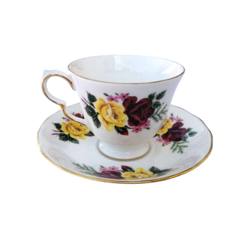 Queen Anne Fine Bone China Cup and saucer Duo