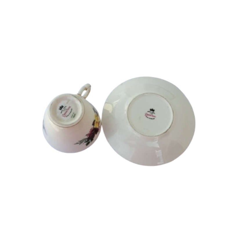 Queen Anne Fine Bone China Cup and saucer Duo