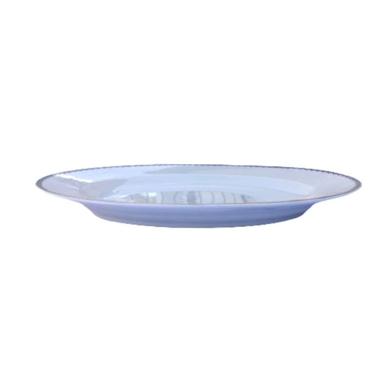 Rosenthal Aida elegant blue and gold trim Serving Platter