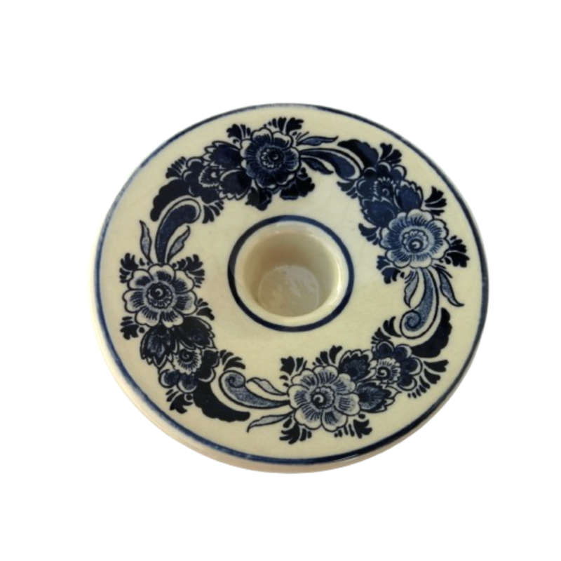 Holland Delft Decorative Candle Holder Hand Painted