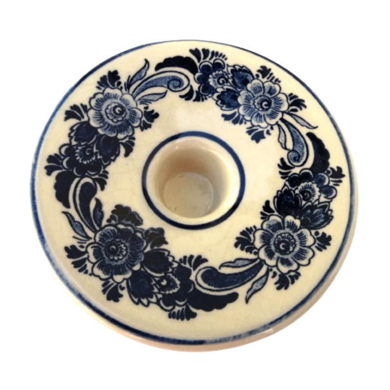 Holland Delft Decorative Candle Holder Hand Painted