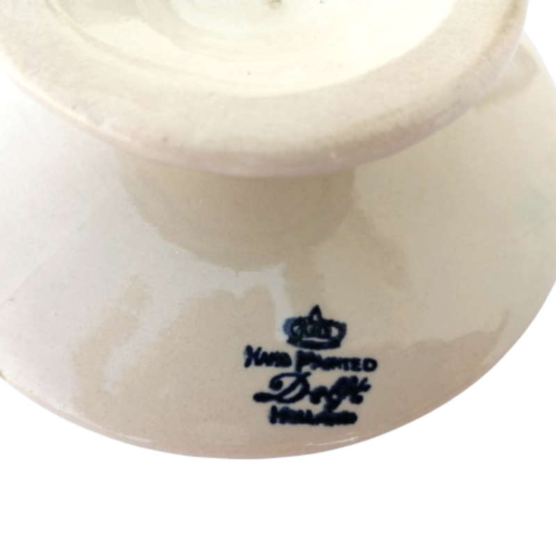 Holland Delft Decorative Candle Holder Hand Painted