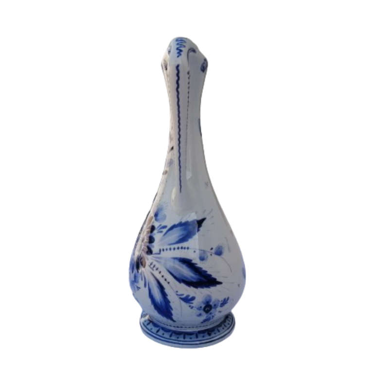 Dutch Ceramic Delft Hand Painted Schoonhoven Jug