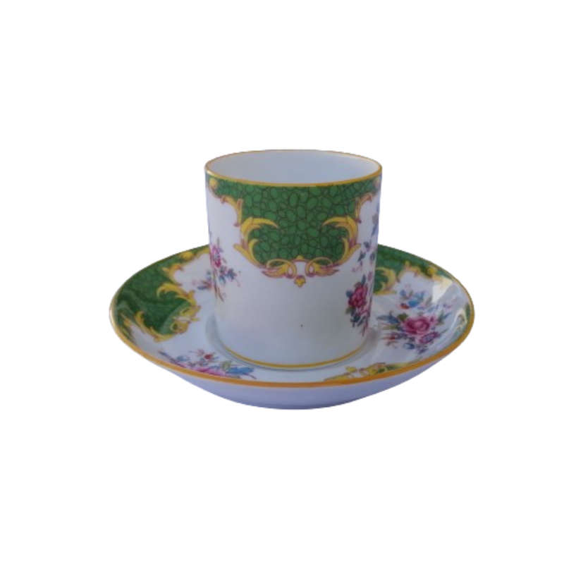 Ye Old English Grosvenor China Cockatrice duo cup and saucer