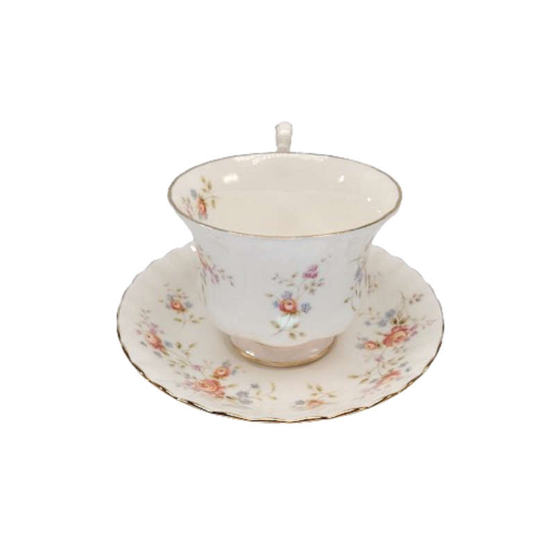 Royal Albert Bone China Peach Rose Trio