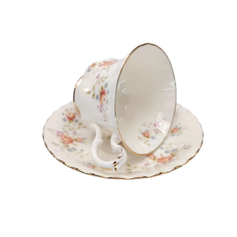 Royal Albert Bone China Peach Rose Trio