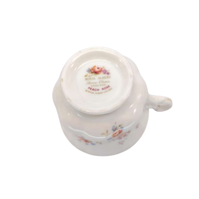 Royal Albert Bone China Peach Rose Trio
