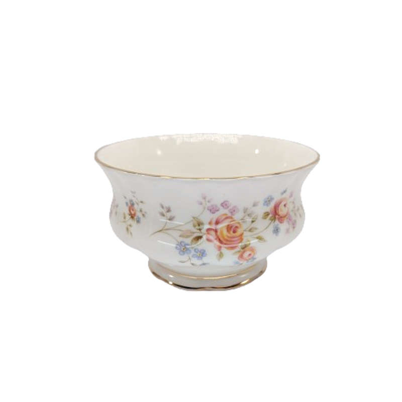 Royal Albert Bone China Peach Rose Sugar Bowl