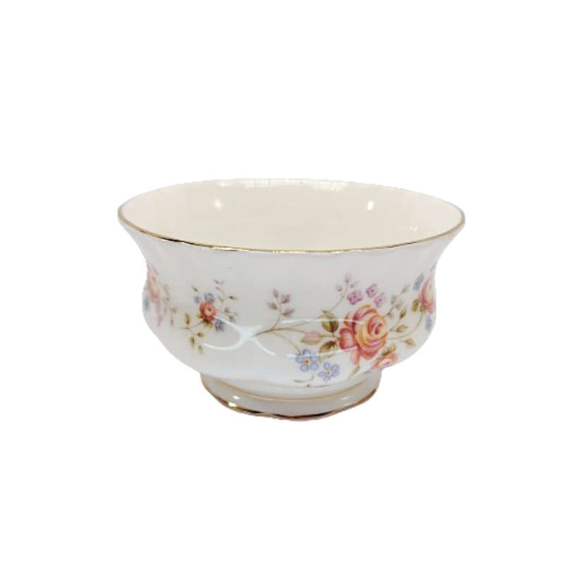 Royal Albert Bone China Peach Rose Sugar Bowl